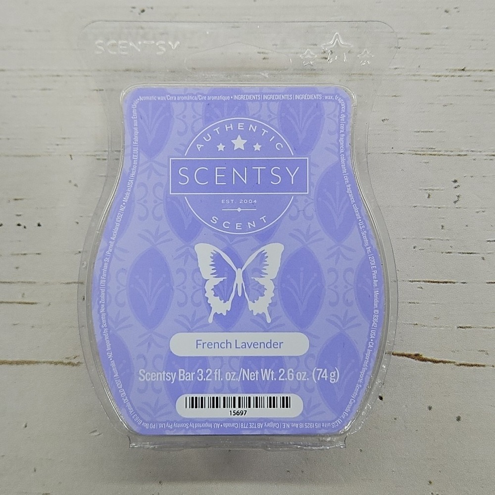 Scentsy French Lavender Scented Wax Melts 3.2 oz #15697 Retired New